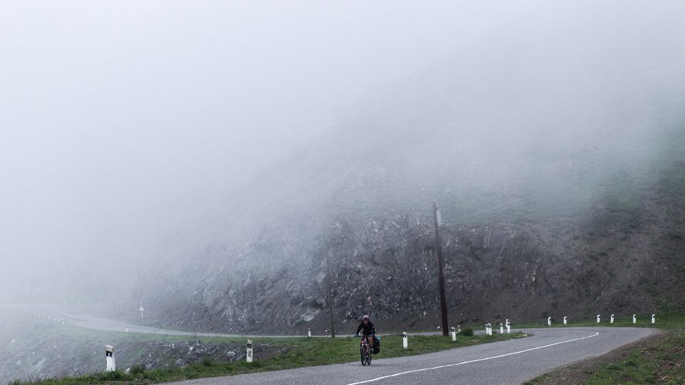 Bhutan Hill Fog Road - Bhutan Rental and Travel Blog